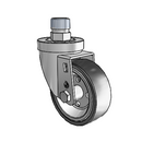 3-1/2-38-113 STEM2 GS Jarvis Swivel Caster