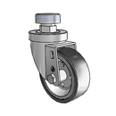 3-1/2-38-113 STEM4 Jarvis Swivel Caster