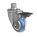 3-1/2-38-213B STEM2 PL Jarvis Swivel Caster