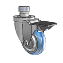 3-1/2-38-213B STEM3 PL GS Jarvis Swivel Caster