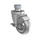 3-1/2-38-213GD STEM3 VL Jarvis Swivel Caster