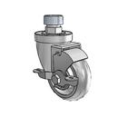 3-1/2-38-213GD STEM3 VL GS Jarvis Swivel Caster