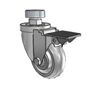 3-1/2-38-213GD STEM4 PL GS Jarvis Swivel Caster