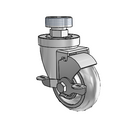3-1/2-38-213GD STEM4 VL GS Jarvis Swivel Caster