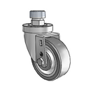 3-1/2-38-213GF STEM3 Jarvis Swivel Caster