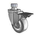3-1/2-38-213GF STEM3 PL GS Jarvis Swivel Caster