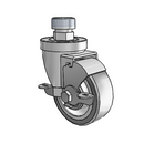 3-1/2-38-213GF STEM3 VL Jarvis Swivel Caster