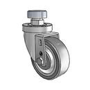 3-1/2-38-213GF STEM4 Jarvis Swivel Caster