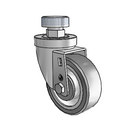 3-1/2-38-213GF STEM4 GS Jarvis Swivel Caster