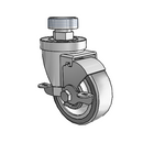 3-1/2-38-213GF STEM4 VL Jarvis Swivel Caster