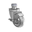3-1/2-38-213G STEM3 VL Jarvis Swivel Caster