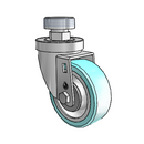 3-1/2-38-213MF STEM4 Jarvis Swivel Caster