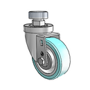 3-1/2-38-213MF STEM4 GS Jarvis Swivel Caster