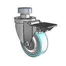 3-1/2-38-213MF STEM4 PL Jarvis Swivel Caster
