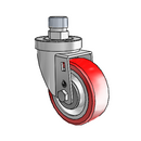 3-1/2-38-213RTF STEM2 Jarvis Swivel Caster