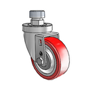 3-1/2-38-213RTF STEM3 Jarvis Swivel Caster