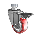 3-1/2-38-213RTF STEM3 PL Jarvis Swivel Caster