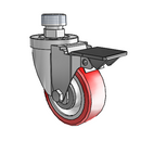 3-1/2-38-213RTF STEM3 PL GS Jarvis Swivel Caster