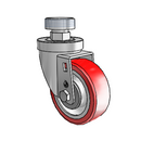 3-1/2-38-213RTF STEM4 GS Jarvis Swivel Caster