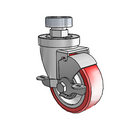 3-1/2-38-213RTF STEM4 VL GS Jarvis Swivel Caster
