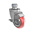 3-1/2-38-213RTR STEM3 VL Jarvis Swivel Caster