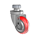 3-1/2-38-213RTR STEM4 GS Jarvis Swivel Caster