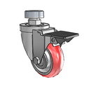 3-1/2-38-213RTR STEM4 PL Jarvis Swivel Caster