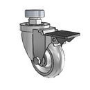 3-1/2-38-314GD STEM4 PL GS Jarvis Swivel Caster