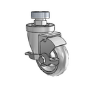 3-1/2-38-314GD STEM4 VL GS Jarvis Swivel Caster