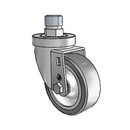 3-1/2-38-314GF STEM2 Jarvis Swivel Caster