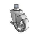 3-1/2-38-314GF STEM2 VL Jarvis Swivel Caster