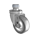 3-1/2-38-314GF STEM3 Jarvis Swivel Caster