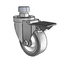 3-1/2-38-314GF STEM3 PL Jarvis Swivel Caster