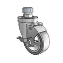 3-1/2-38-314GF STEM3 VL Jarvis Swivel Caster
