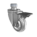 3-1/2-38-314G STEM3 PL Jarvis Swivel Caster