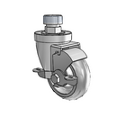 3-1/2-38-314G STEM3 VL GS Jarvis Swivel Caster