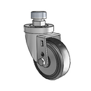 3-1/2-38-452 STEM3 GS Jarvis Swivel Caster