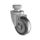 3-1/2-38-452 STEM4 GS Jarvis Swivel Caster