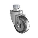 3-1/2-38-462 STEM3 GS Jarvis Swivel Caster