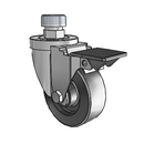 3-1/2-38-513 STEM3 PL Jarvis Swivel Caster