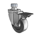 3-1/2-38-513 STEM3 PL GS Jarvis Swivel Caster