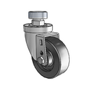 3-1/2-38-513 STEM4 GS Jarvis Swivel Caster