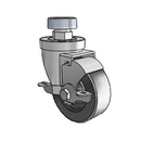 3-1/2-38-513 STEM4 VL Jarvis Swivel Caster