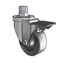 3-1/2-38-521HTN STEM2 PL Jarvis Swivel Caster
