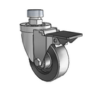 3-1/2-38-521HTN STEM3 PL GS Jarvis Swivel Caster