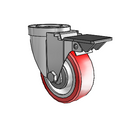 3-1/2-3S-213RTF PL Jarvis Swivel Caster
