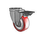 3-1/2-3S-213RTF PL GS Jarvis Swivel Caster