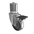 3-1/2-40-105 21 PL GS Jarvis Swivel Caster