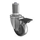 3-1/2-40-106 19C PL Jarvis Swivel Caster