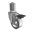 3-1/2-40-113G 19A PL Jarvis Swivel Caster